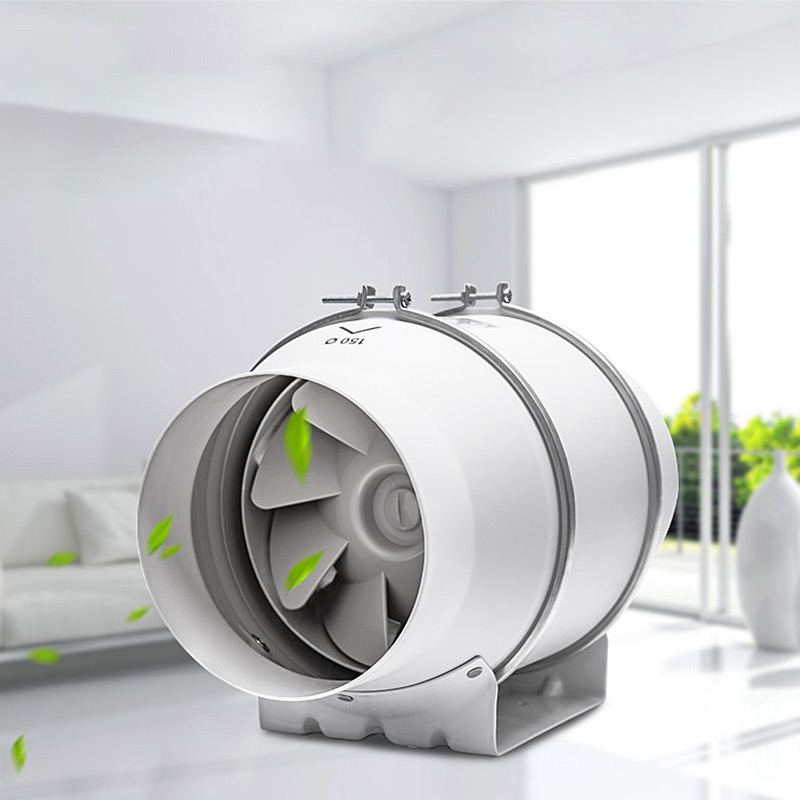 Home Bathroom Extractor Fan - 2026 6 '' Ventilatore per condotto