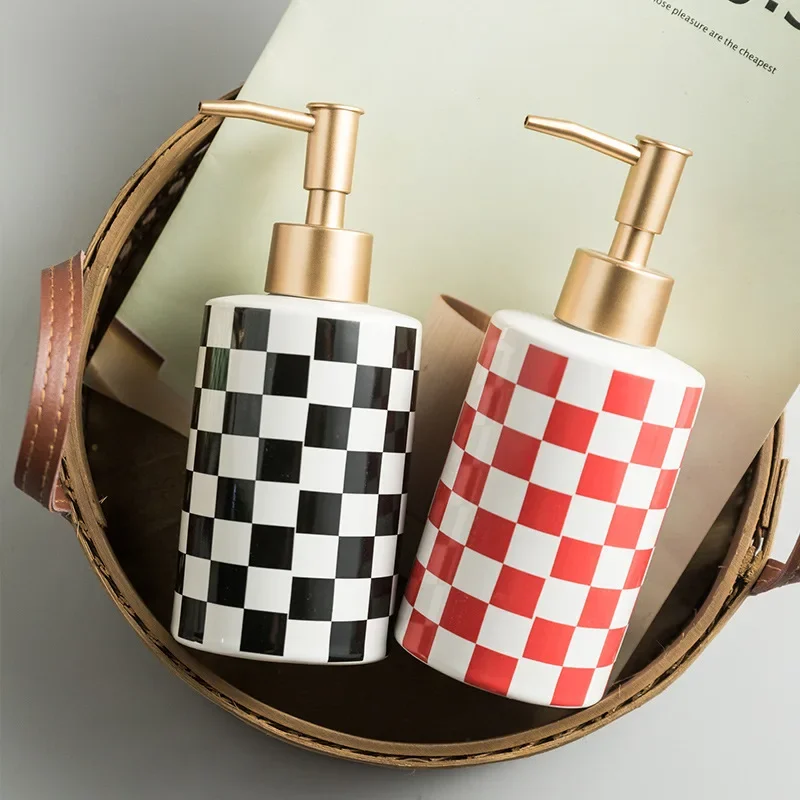 Home Bathroom Supplies - Bottiglia di lozione in ceramica a