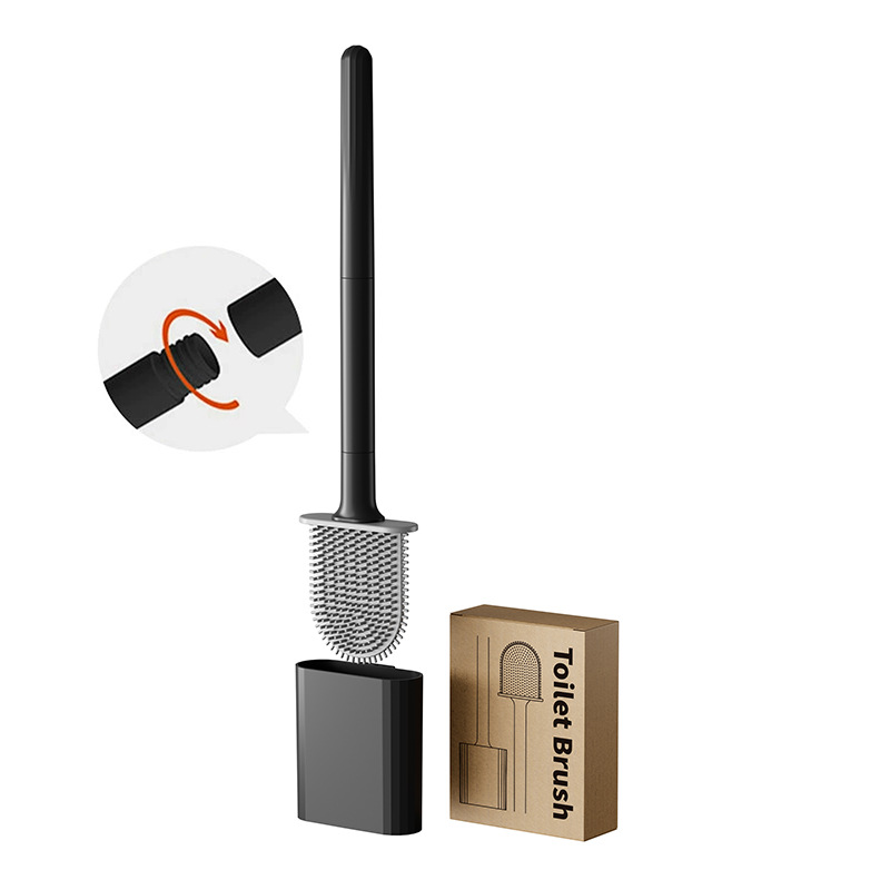 Toilet Brush Holder - Mini Spazzola per WC in Silicone