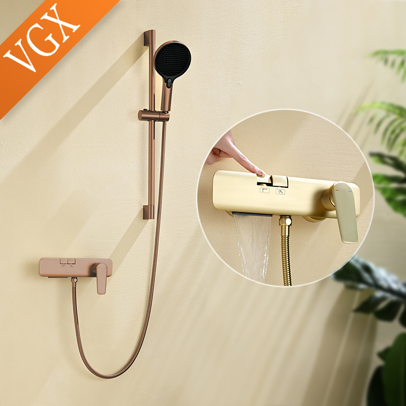 Home Bathroom Faucets - Set Doccia Semplice VGX con Asta