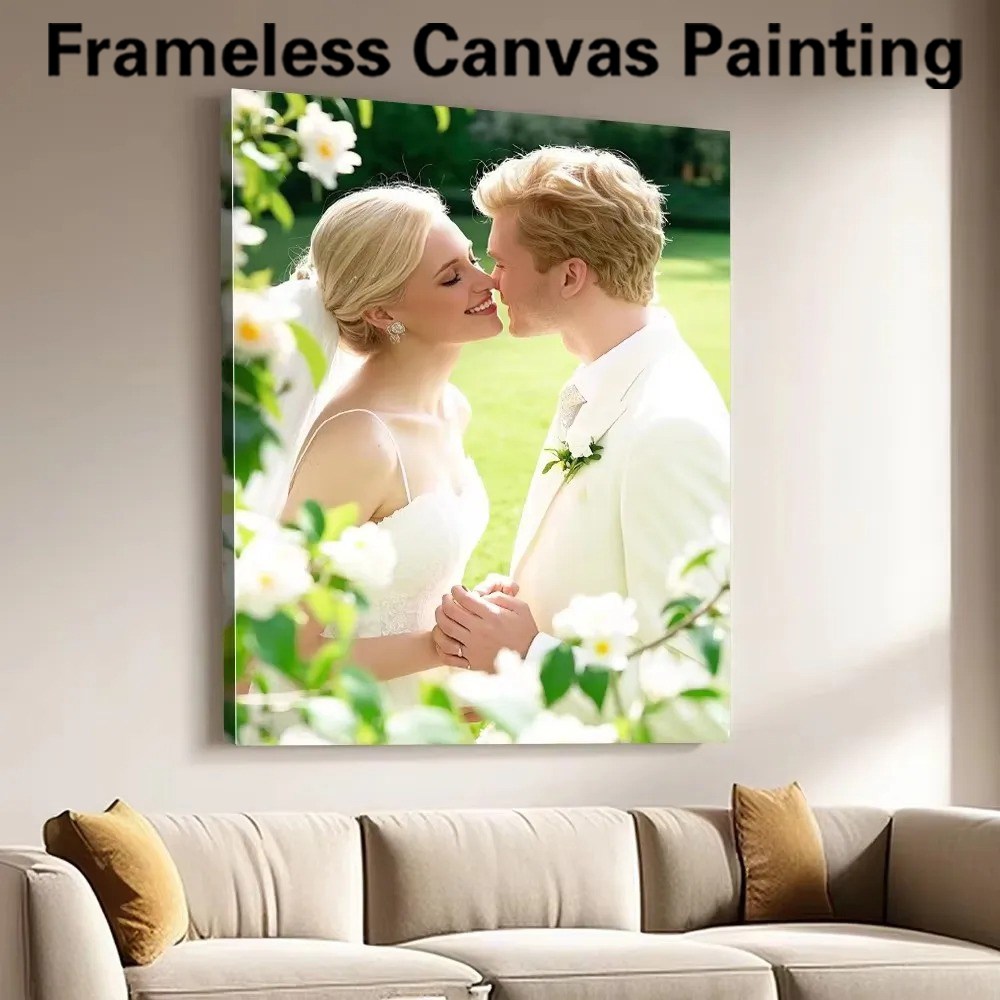 Home Bathroom Wall Decor - Poster Personalizzato Senza Cornice con Foto,