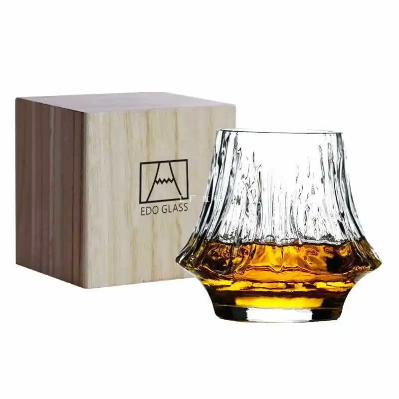 Yamazaki Home Bathroom Storage - Bicchiere da bere in cristallo di