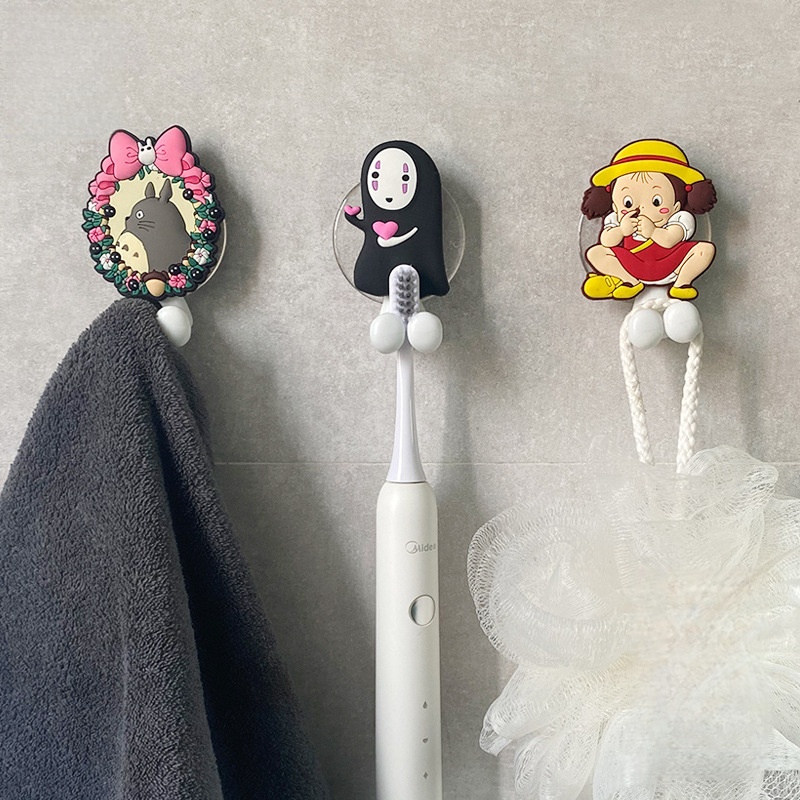 Toilet Brush Holder - Portaspazzolino da parete con ventosa, 1