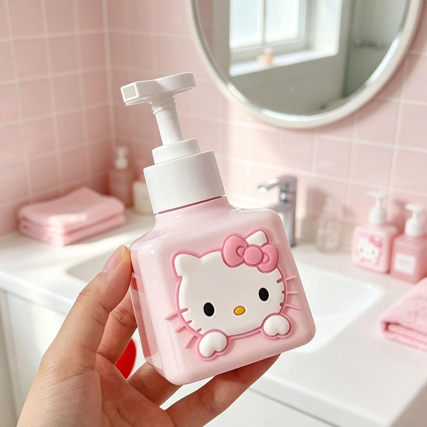 Home Bathroom Supplies - Dispenser di sapone a forma di