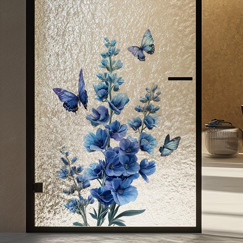 Home Bathroom Glass - Adesivi Rimovibili in Vetro a Forma