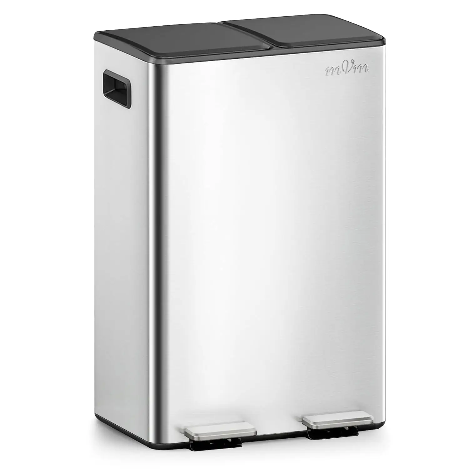 Home Bathroom Trash Can - Bidone della Spazzatura in Acciaio Inox