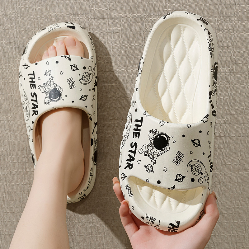Home Outside Bathroom - Pantofole per abbigliamento estivo da donna,