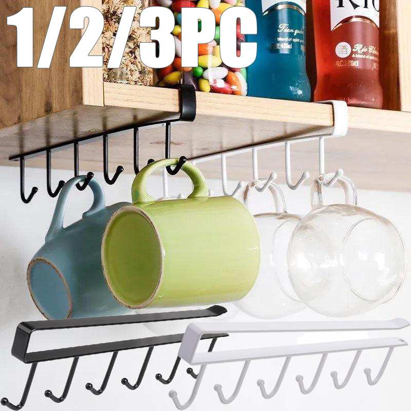 Home Bathroom Cabinets - 1/2/3PC 6 Ganci Armadio Da Cucina