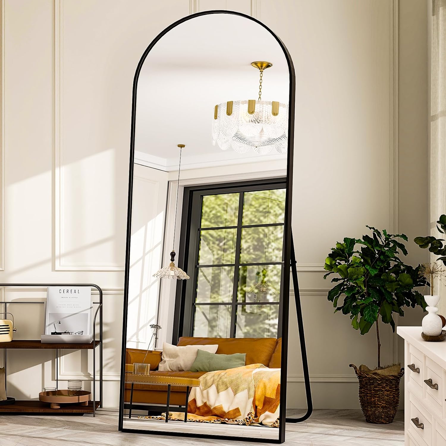 Home Bathroom Glass - Specchio ad arco da 26