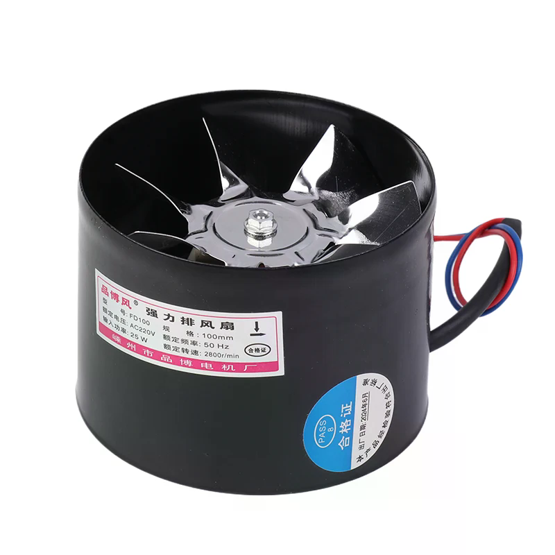Home Bathroom Extractor Fan - Ventilatore da 4 Pollici per Casa