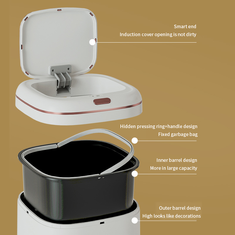20/35/40L Intelligente Pattumi - Home Bathroom Trash Can recensione e prezzo