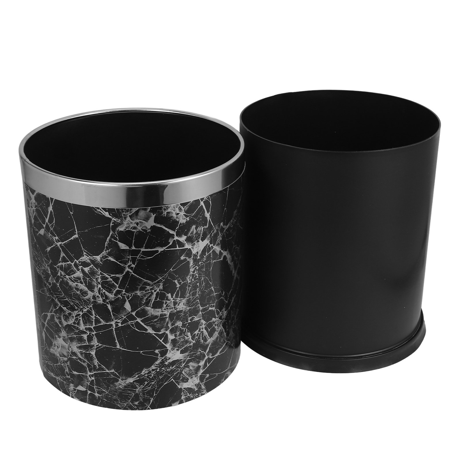 Cestino per Rifiuti in Acciaio - Home Bathroom Trash Can recensione e prezzo