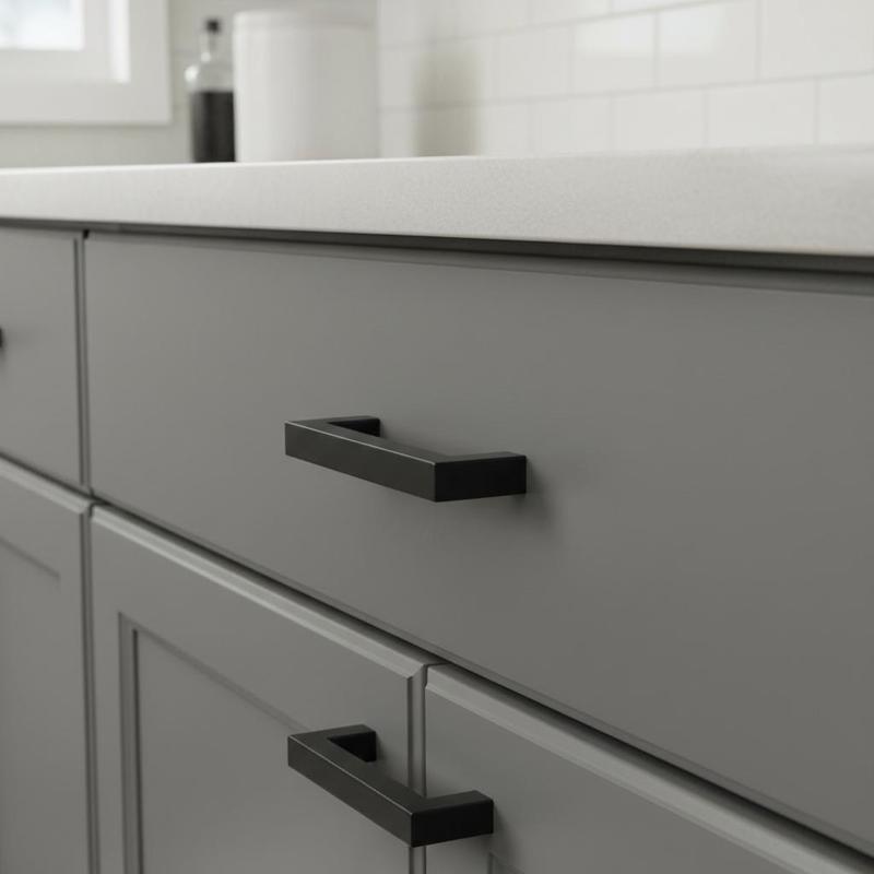 Maniglie Quadrate Sottili per  - Home Hardware Bathroom Cabinets recensione e prezzo
