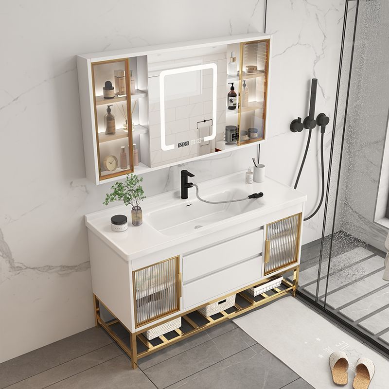 Mobile Bagno con Lavabo Integr - Home Bathroom Cabinets recensione e prezzo