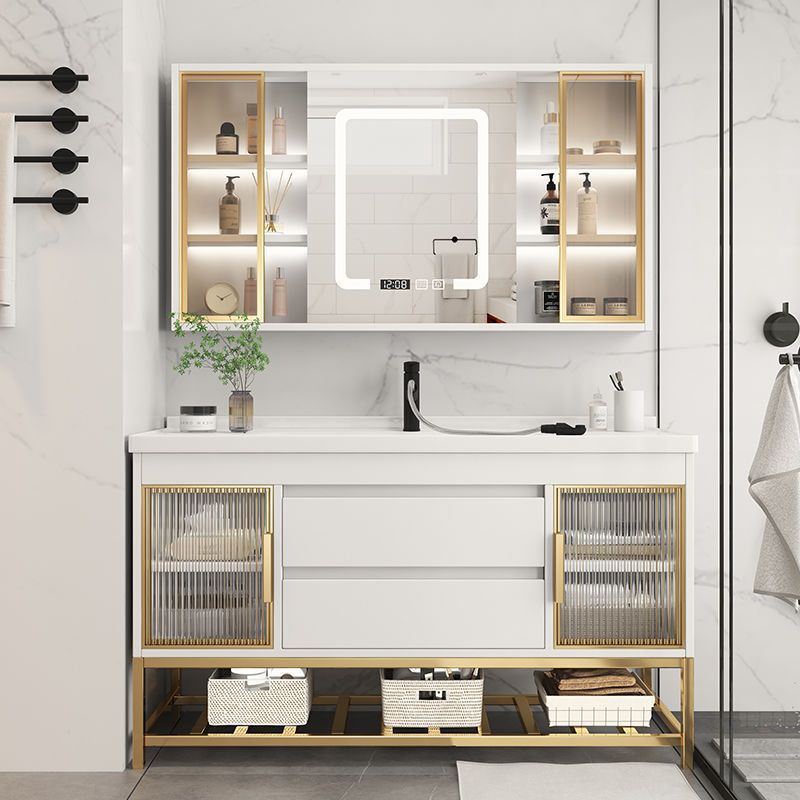 Mobile Bagno con Lavabo Integr - Home Bathroom Cabinets recensione e prezzo