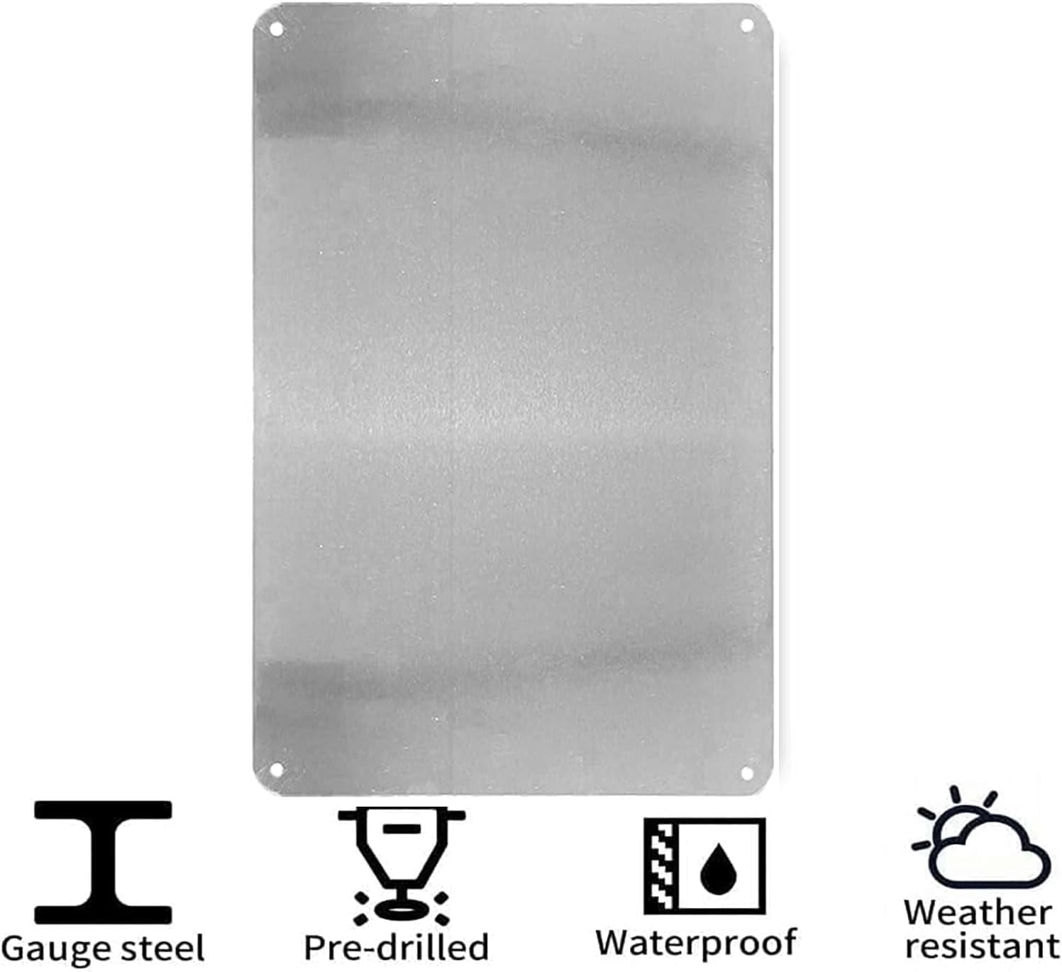 Divertente Insegna in Metallo  - Home Bathroom Wall Decor recensione e prezzo