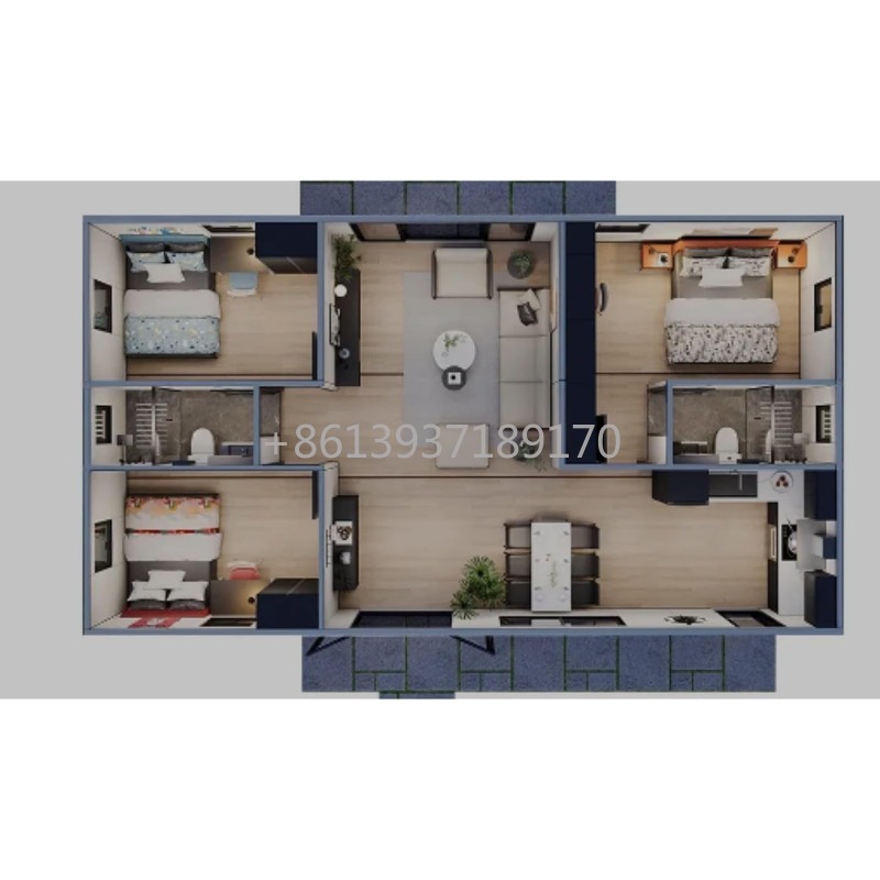 Piccola casa modulare prefabbr - Tiny Home Bathroom Kitchen recensione e prezzo