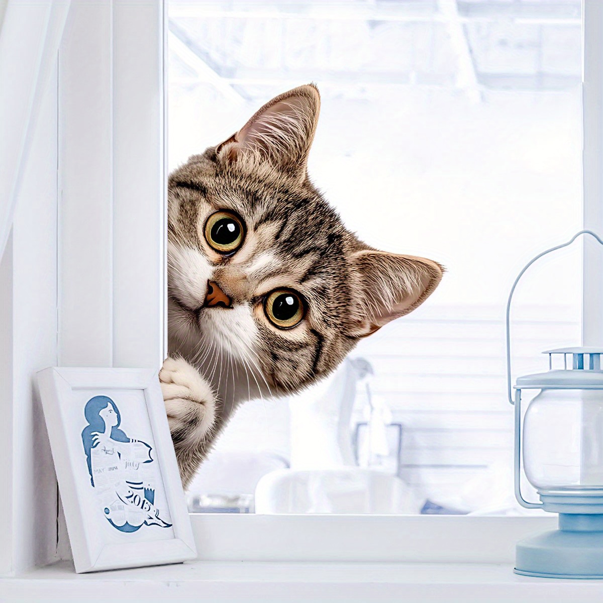 Adesivo Murale Divertente con  - Home Bathroom Cabinets recensione e prezzo