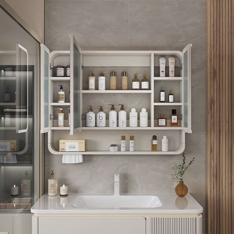 Organizer con Specchio, Armadi - Home Bathroom Glass recensione e prezzo