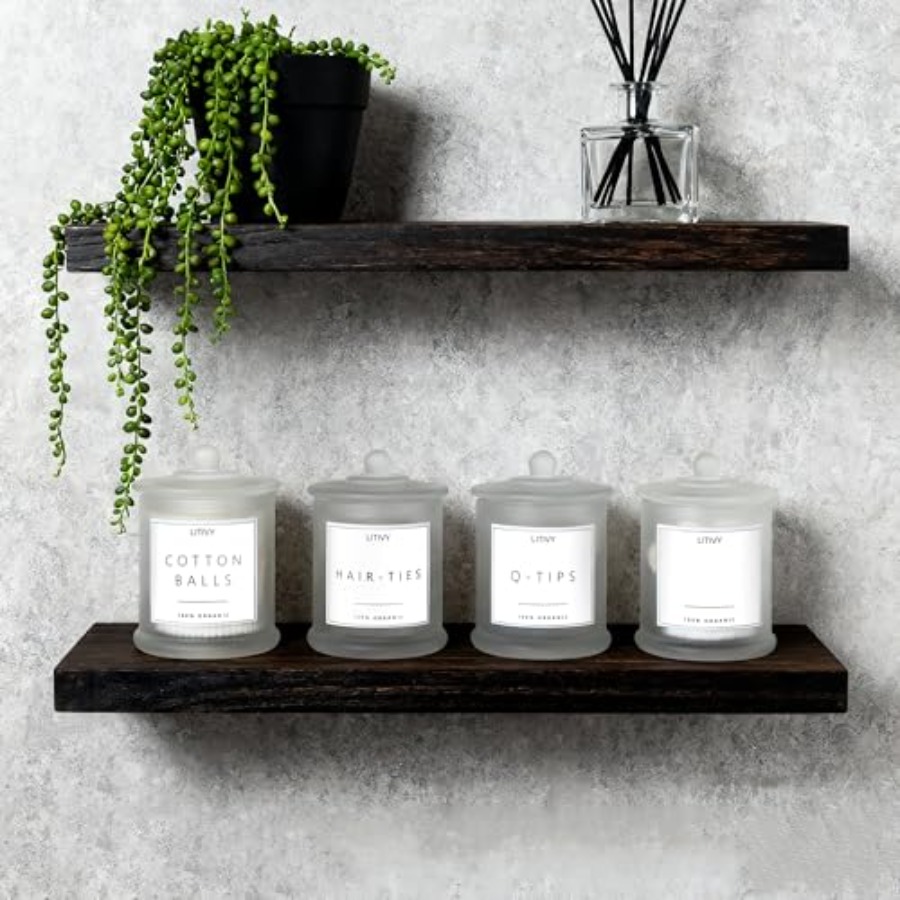 Set di 4 Organizzatori e Conte - Home Bathroom Glass recensione e prezzo