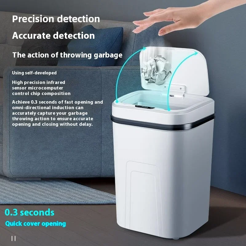 15L Intelligente Pattumiera Se - Home Bathroom Trash Can recensione e prezzo