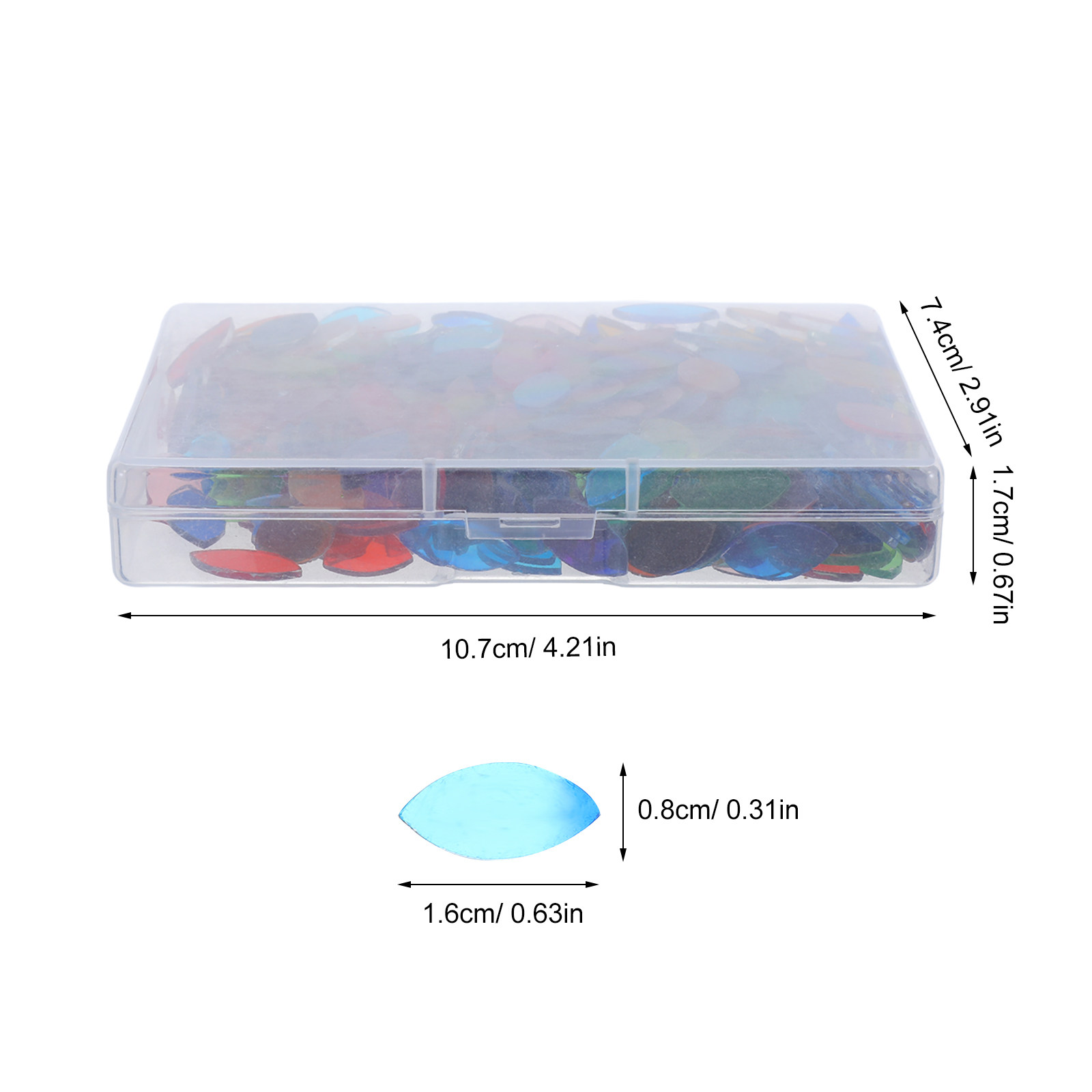 443 Pezzi di Mosaico in Vetro  - Home Bathroom Glass recensione e prezzo