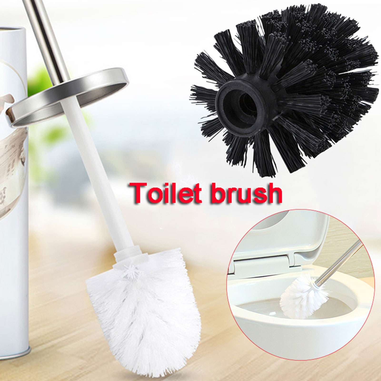Supporto per testina per scopi - Toilet Brush Holder recensione e prezzo