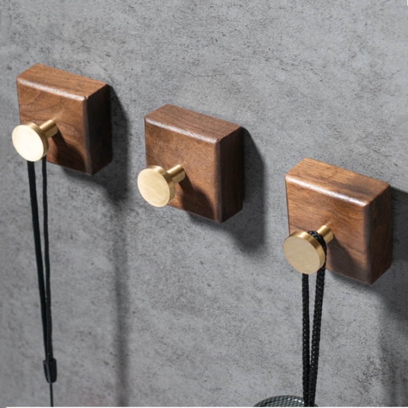 2/1 pz Gancio Adesivo in Legno - Home Bathroom Supplies recensione e prezzo