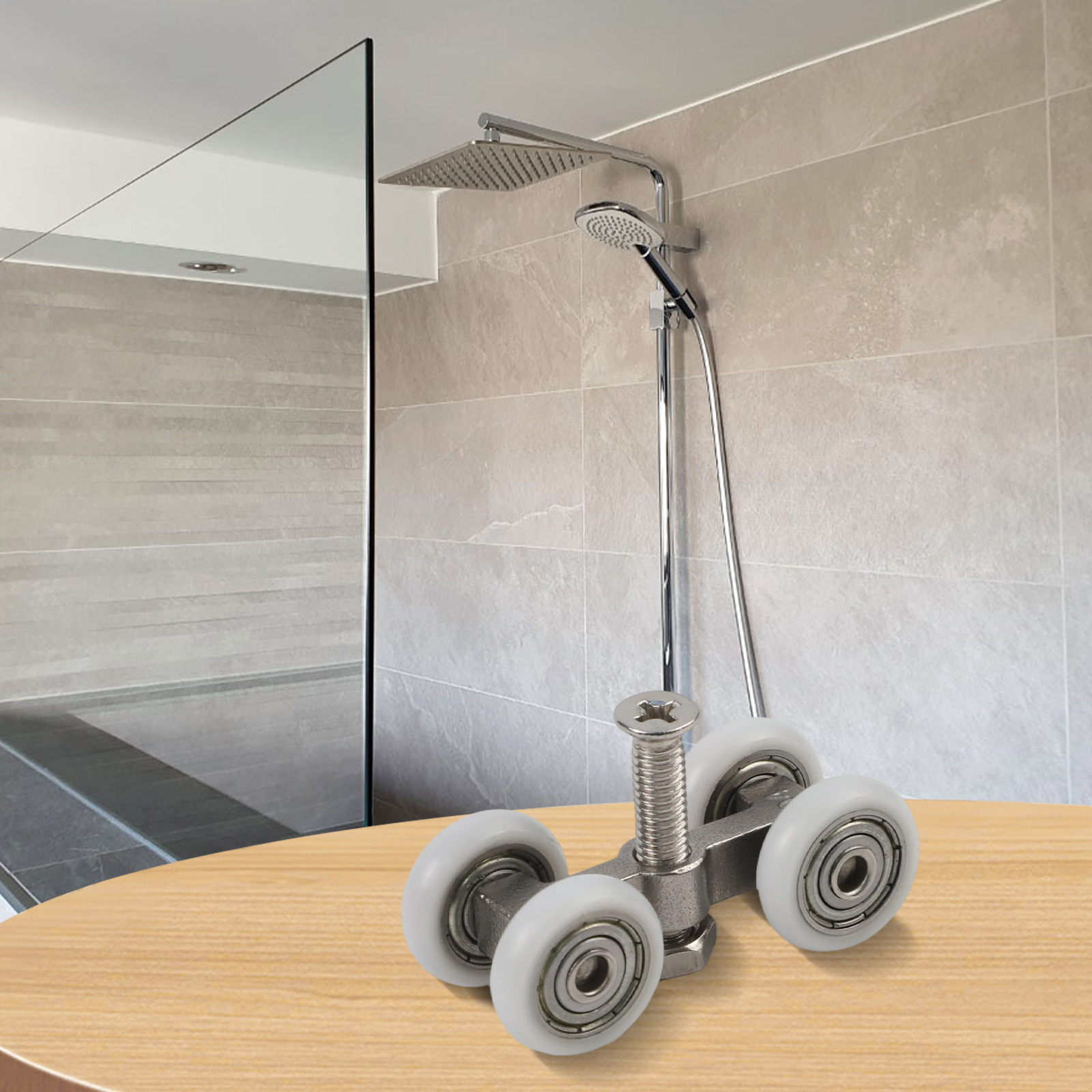 Porta scorrevole Rullo portant - Home Hardware Bathroom Cabinets recensione e prezzo