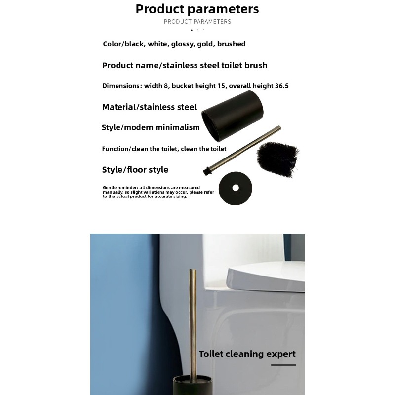 Spazzola per WC in Acciaio Ino - Toilet Brush Holder recensione e prezzo