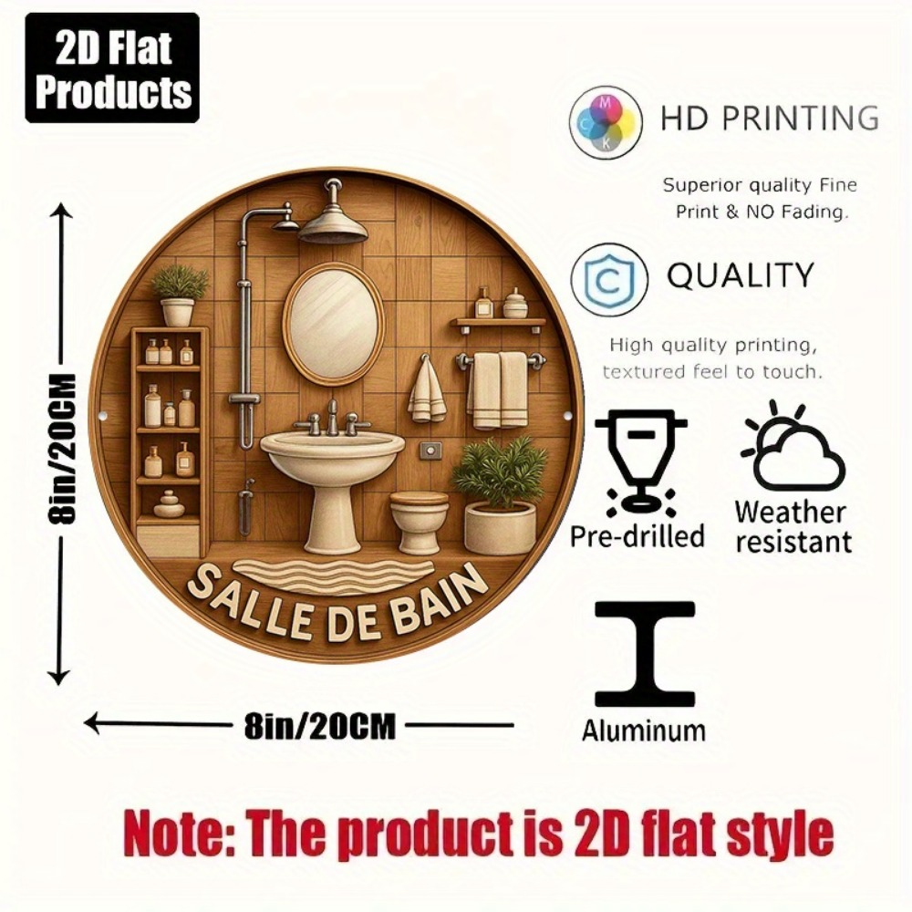 CIFBUY Decorazione da parete r - Home Bathroom Wall Decor recensione e prezzo