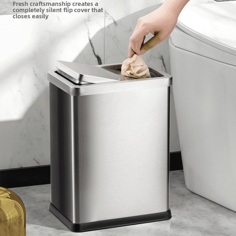 Elegante Cestino per Rifiuti d - Home Bathroom Trash Can recensione e prezzo