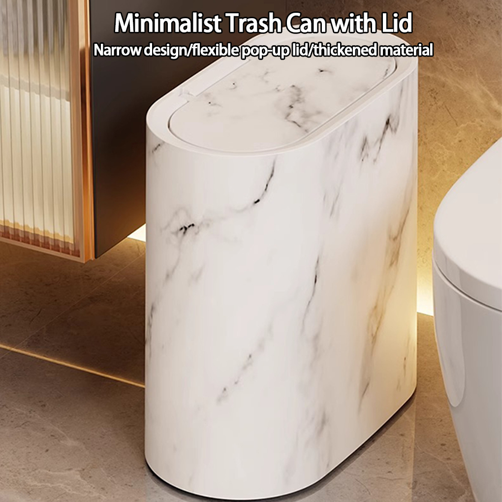 Cestino per rifiuti a pression - Home Bathroom Trash Can recensione e prezzo