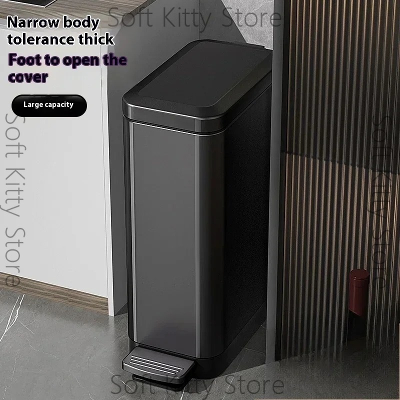 Cestino per Rifiuti con Pedale - Home Bathroom Trash Can recensione e prezzo