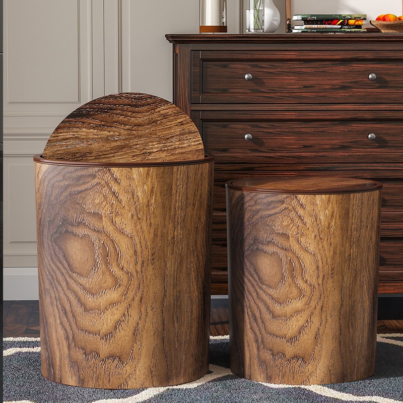 Pattumiera vintage con venatur - Home Bathroom Trash Can recensione e prezzo