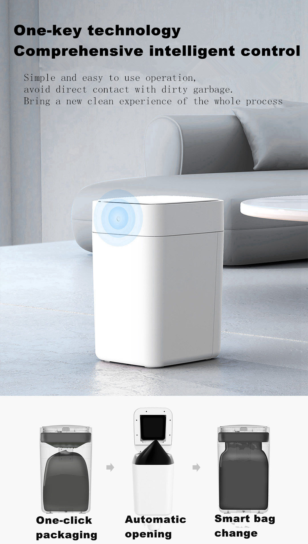 Townew T1S Sensore Intelligent - Home Bathroom Trash Can recensione e prezzo