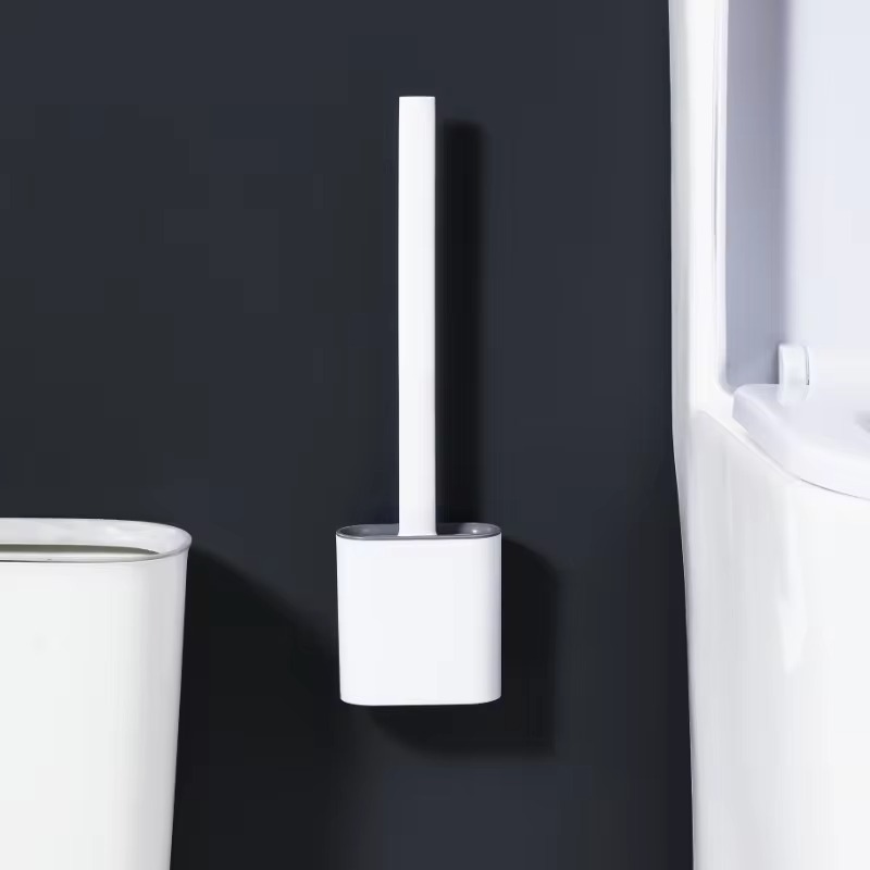 1PC spazzola per WC nera monta - Toilet Brush Holder recensione e prezzo