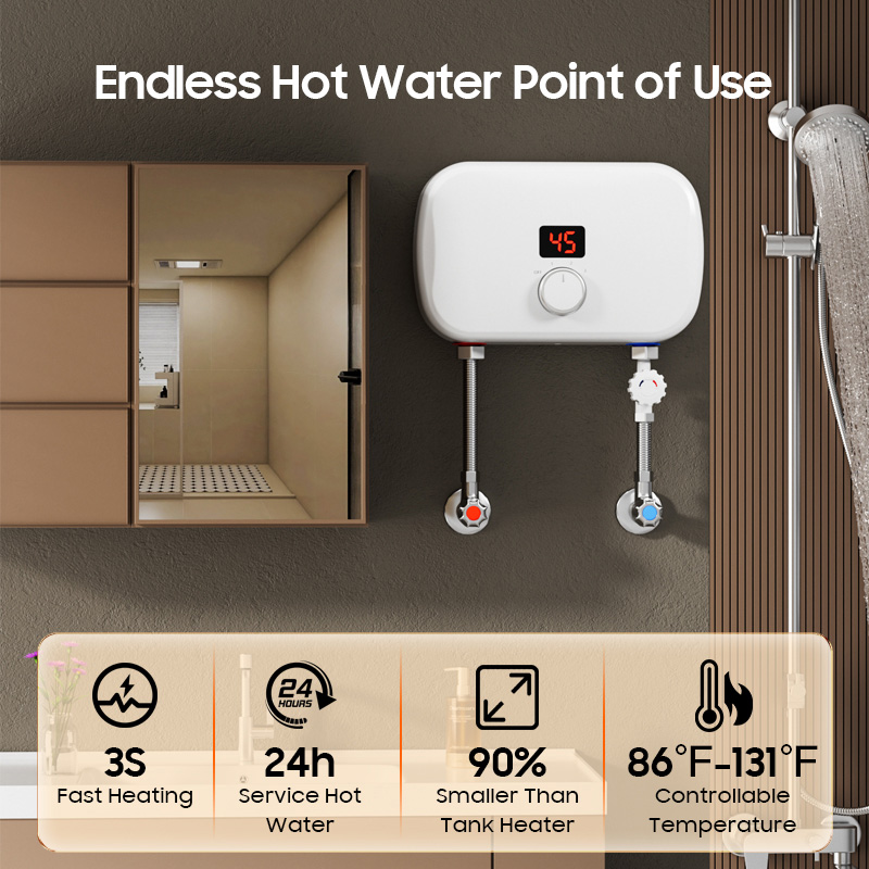 Scaldabagno Elettrico Istantan - Home Bathroom Geyser recensione e prezzo