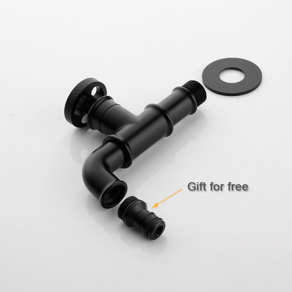 G1/2 'rubinetto nero ottone ba - Home Bathroom Faucets recensione e prezzo