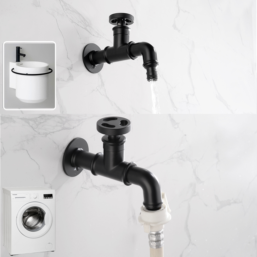 G1/2 'rubinetto nero ottone ba - Home Bathroom Faucets recensione e prezzo
