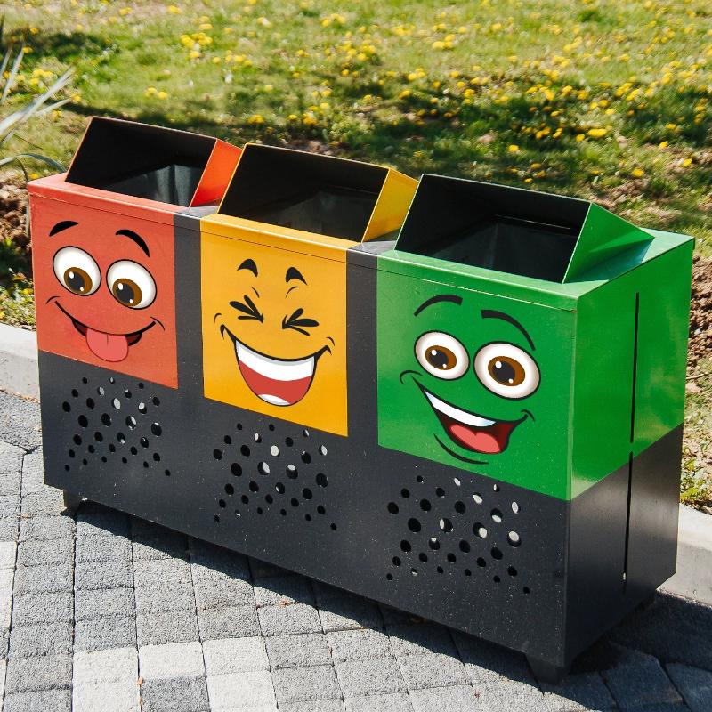 Set di 4 Adesivi Rimovibili pe - Home Bathroom Trash Can recensione e prezzo